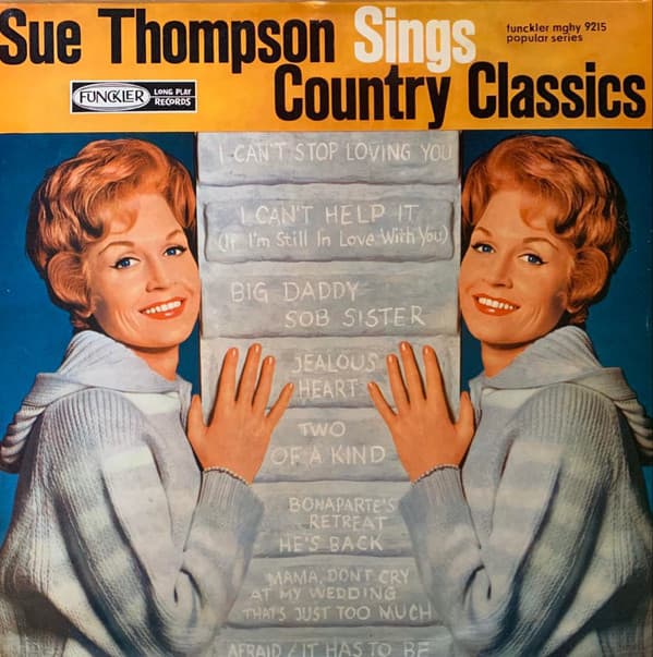 Album cover art for Sings Country Classics