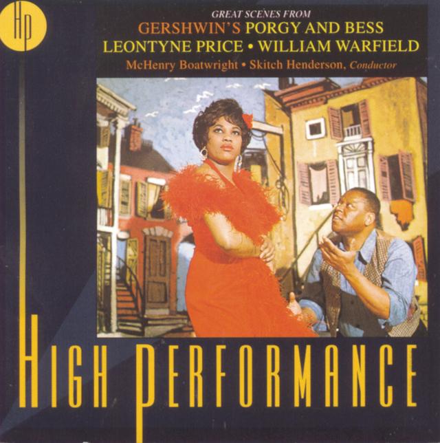 Album cover art for Great Scenes From Gershwin's Porgy And Bess