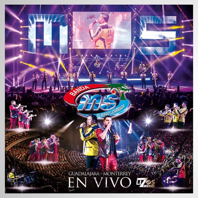 Album cover art for En Vivo - Guadalajara - Monterrey