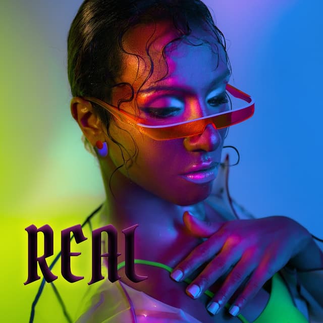 Album cover art for Real