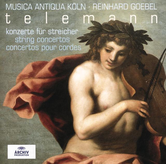 Album cover art for Telemann: String Concertos