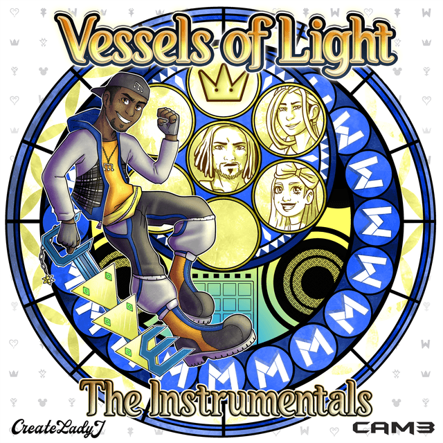 Album cover art for Vessels of Light: The Instrumentals