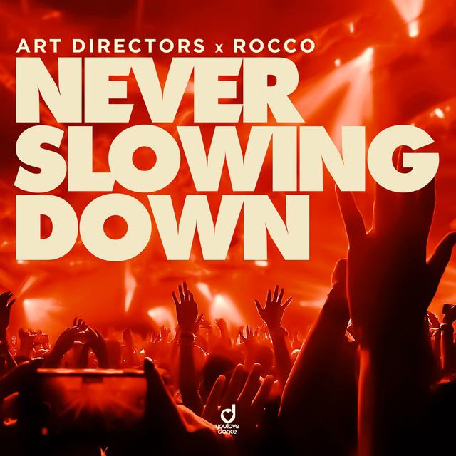 Album cover art for Never Slowing Down
