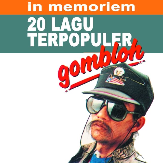 Album cover art for 20 Lagu Terpopuler Gombloh