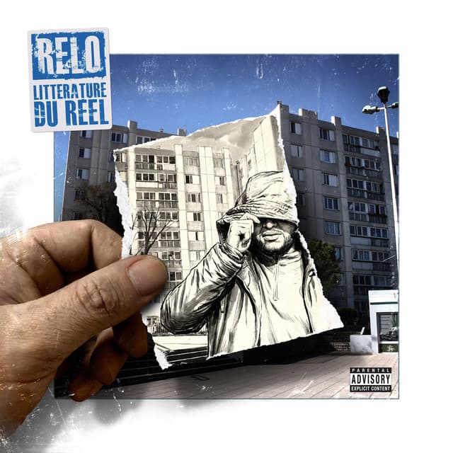 Album cover art for LITTERATURE DU REEL - Single
