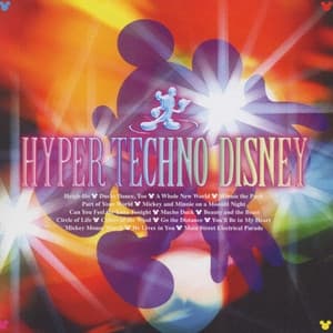 Album cover art for HYPER TECHNO DISNEY