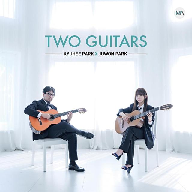 Album cover art for TWO GUITARS