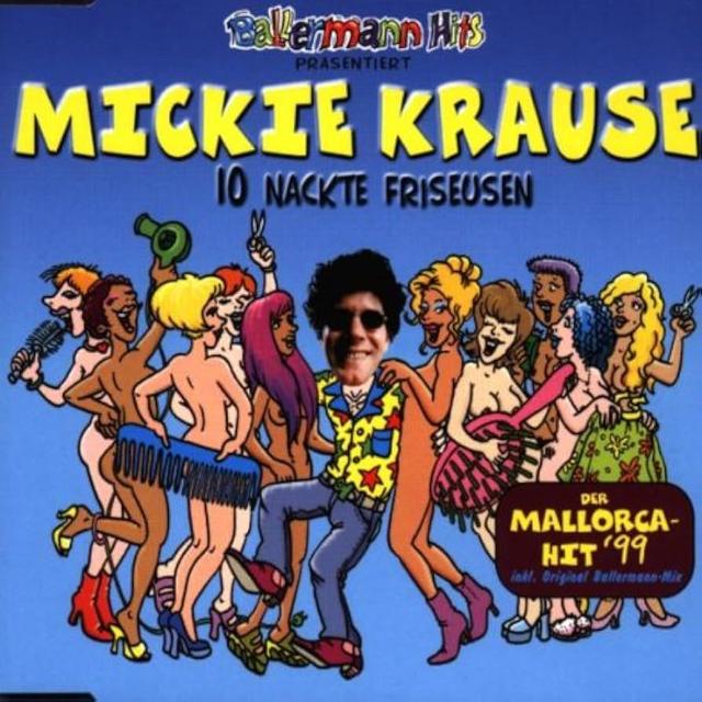 Album cover art for 10 Nackte Friseusen