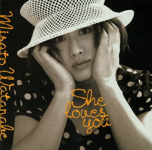 Album cover art for She loves you