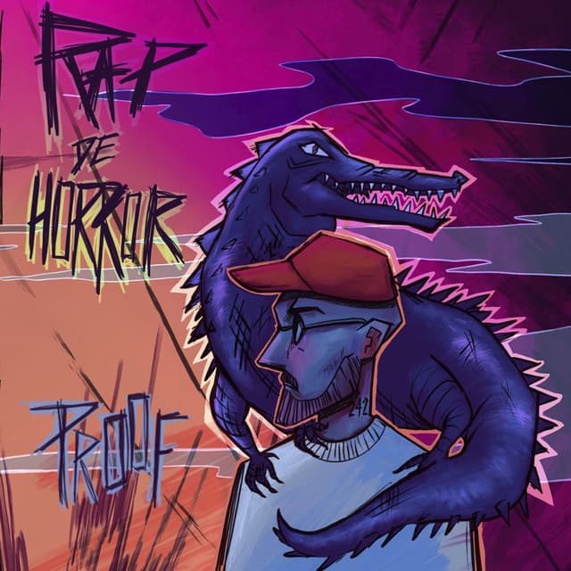 Album cover art for Rap de horror