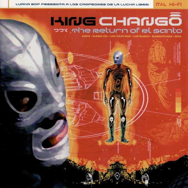 Album cover art for The Return Of El Santo