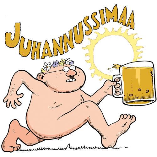 Album cover art for Juhannussimaa