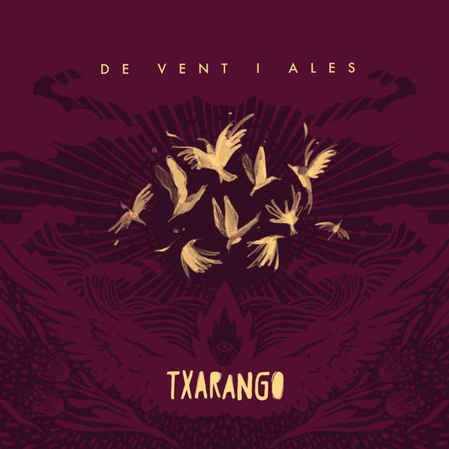 Album cover art for De vent i ales