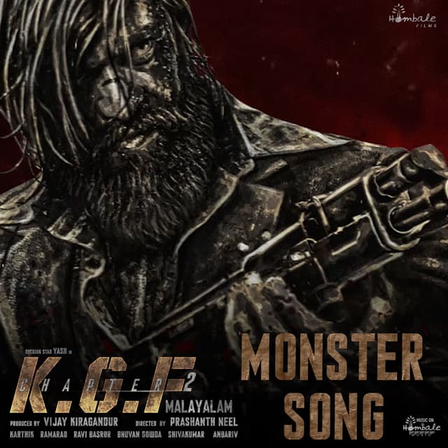 Album cover art for The Monster Song