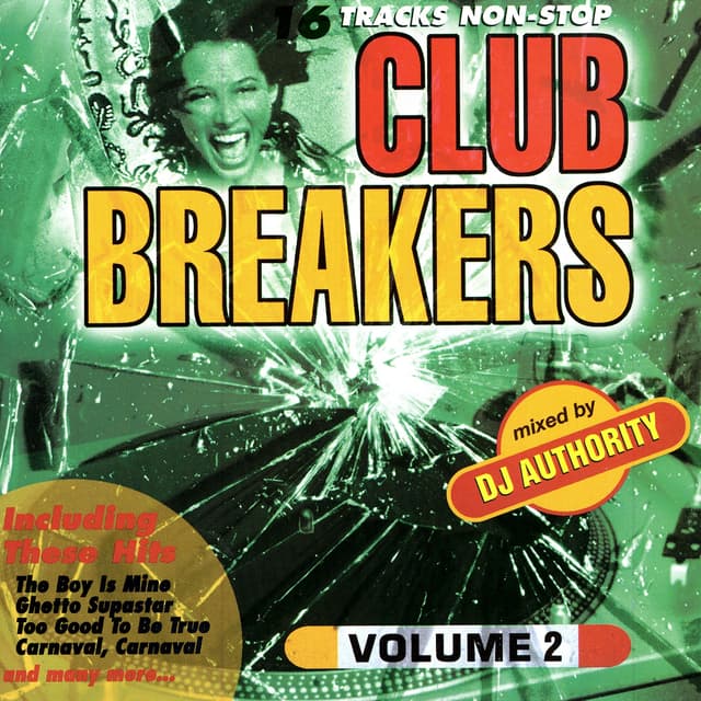 Album cover art for Club Breakers Volume 2
