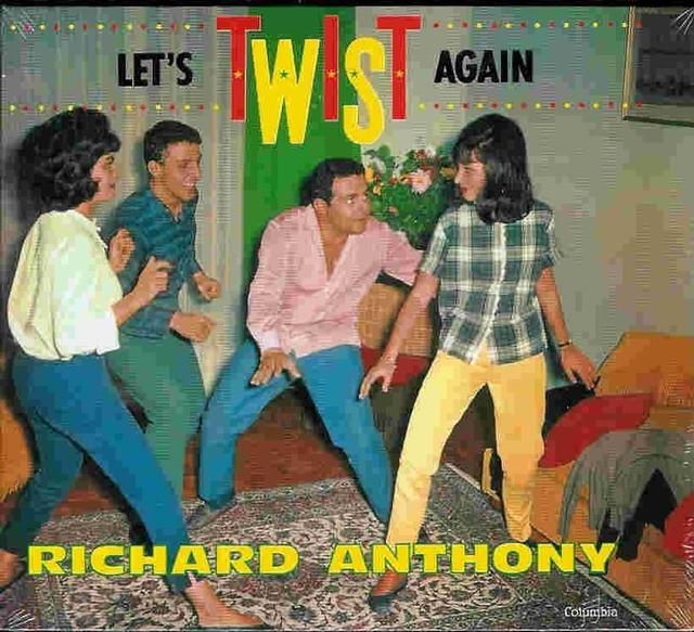 Album cover art for Let's Twist Again