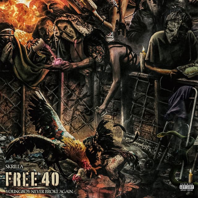 Album cover art for Free 40