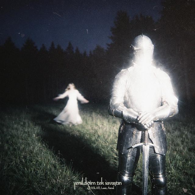 Album cover art for yenildiğim tek savaştın