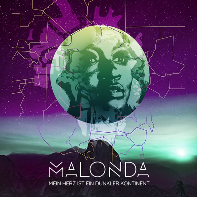 Album cover art for Mein Herz ist ein dunkler Kontinent