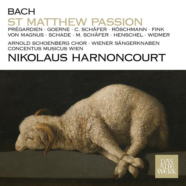 Album cover art for Bach: Matthäus Passion