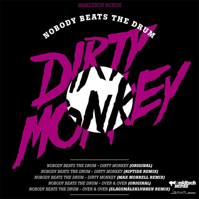 Album cover art for Dirty Monkey Ep