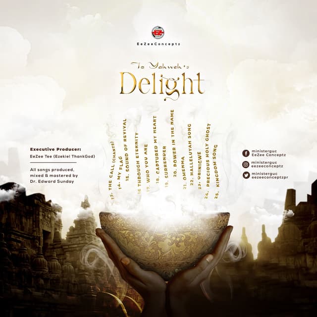 Album cover art for To Yahweh's Delight