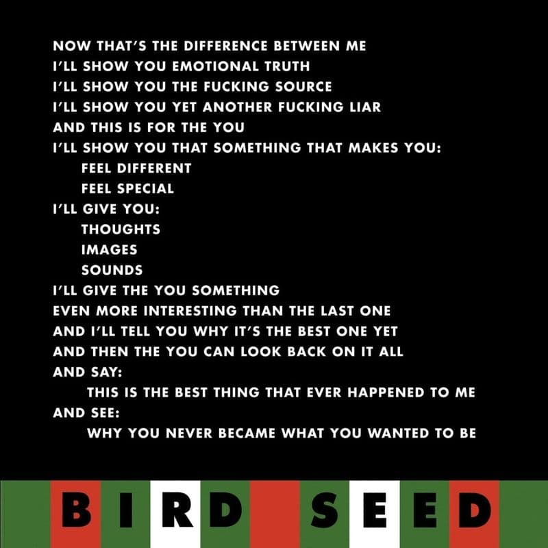 Lyric cover art
