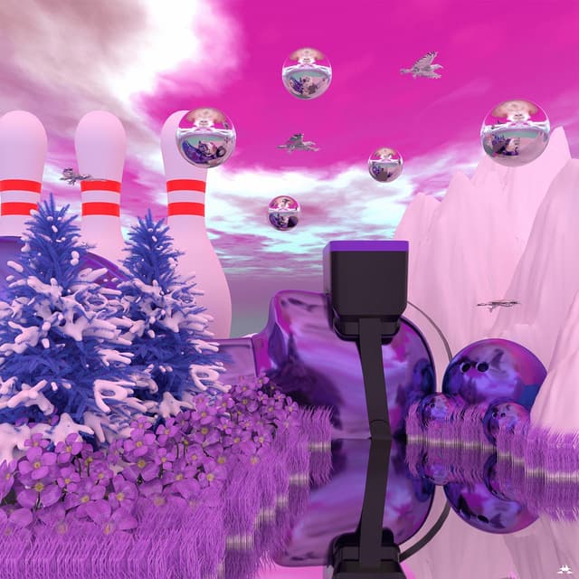 Album cover art for krystaline pink