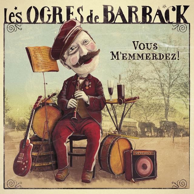 Album cover art for Vous M'emmerdez !