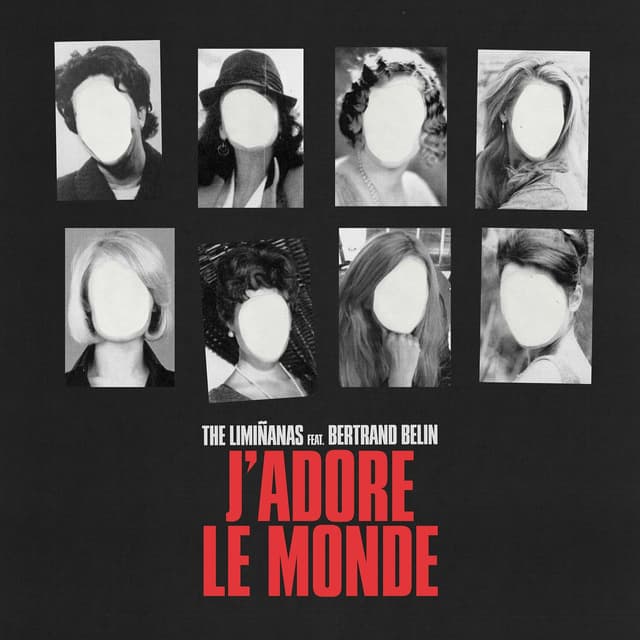 Album cover art for J'adore le monde