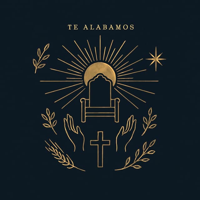 Album cover art for Te Alabamos (Salmo 96)