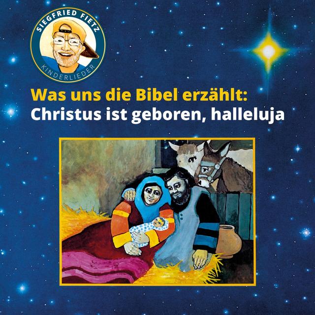 Album cover art for Was uns die Bibel erzählt: Christus ist geboren, halleluja