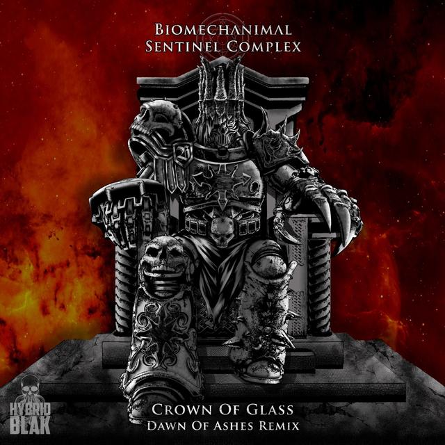 Album cover art for Crown of Glass (Dawn of Ashes remix)