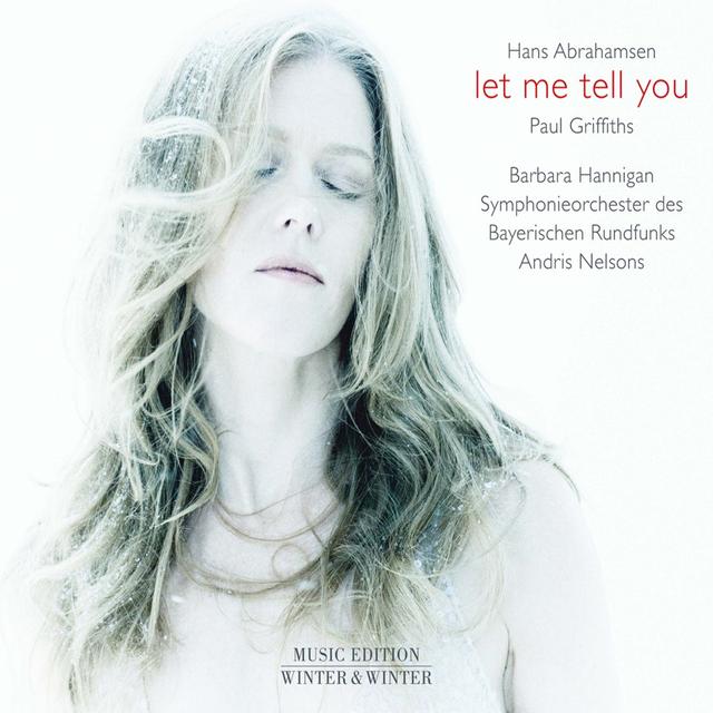 Album cover art for Hans Abrahamsen: Let Me Tell You