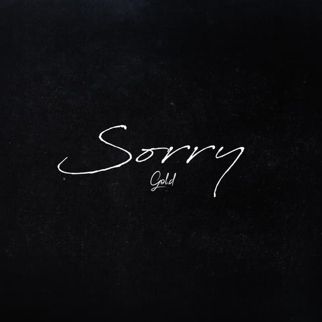 Album cover art for Sorry