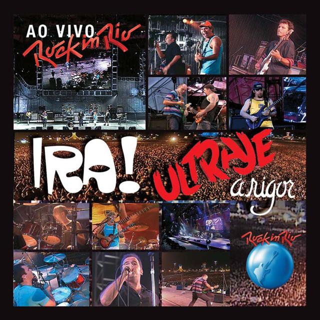 Album cover art for Ira! E Ultraje A Rigor Ao Vivo No Rock In Rio