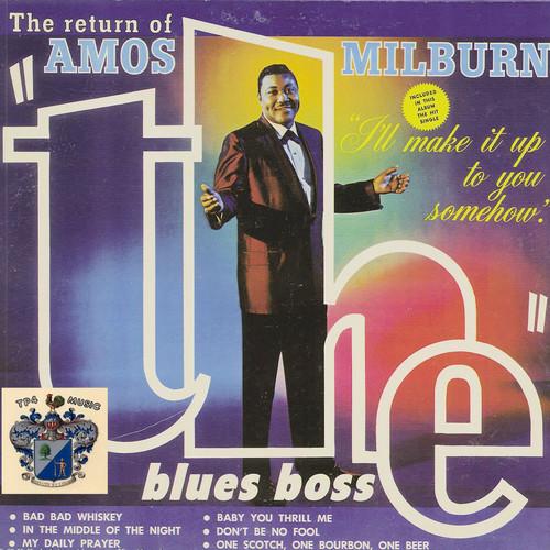Album cover art for The Return Of "The" Blues Boss