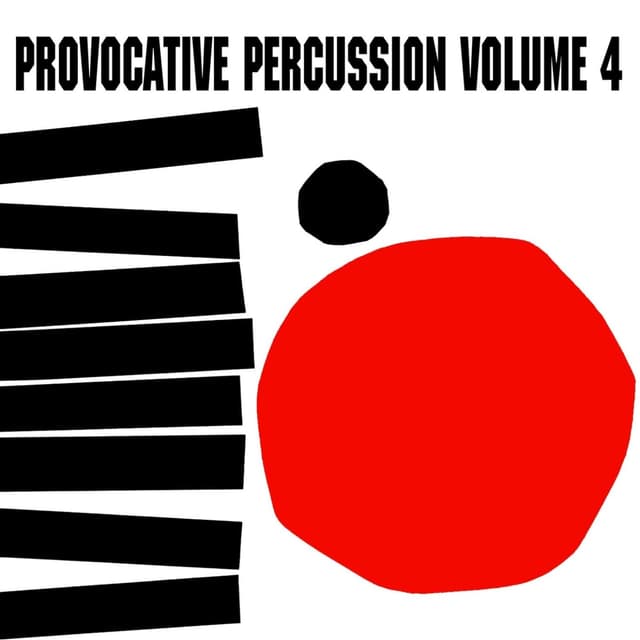 Album cover art for Provocative Percussion Volume 4