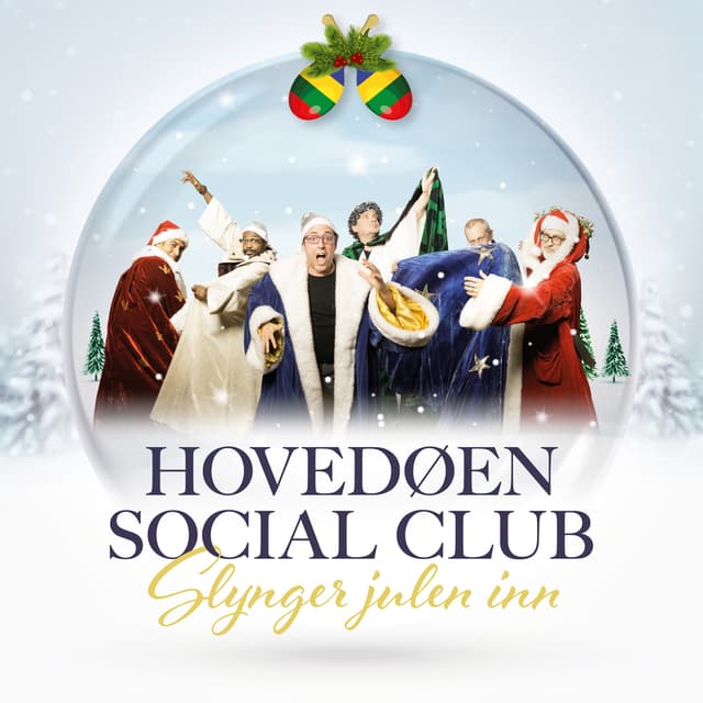 Album cover art for Slynger julen inn