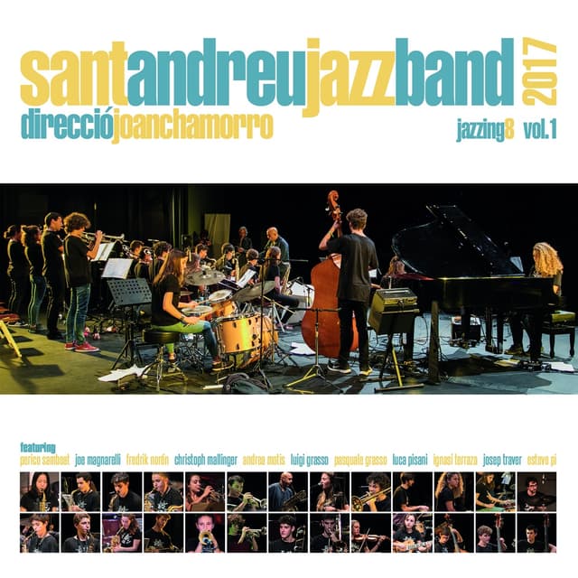 Album cover art for Jazzing 8 vol. 1