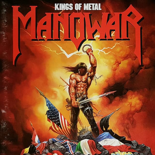 Album cover art for Kings of Metal