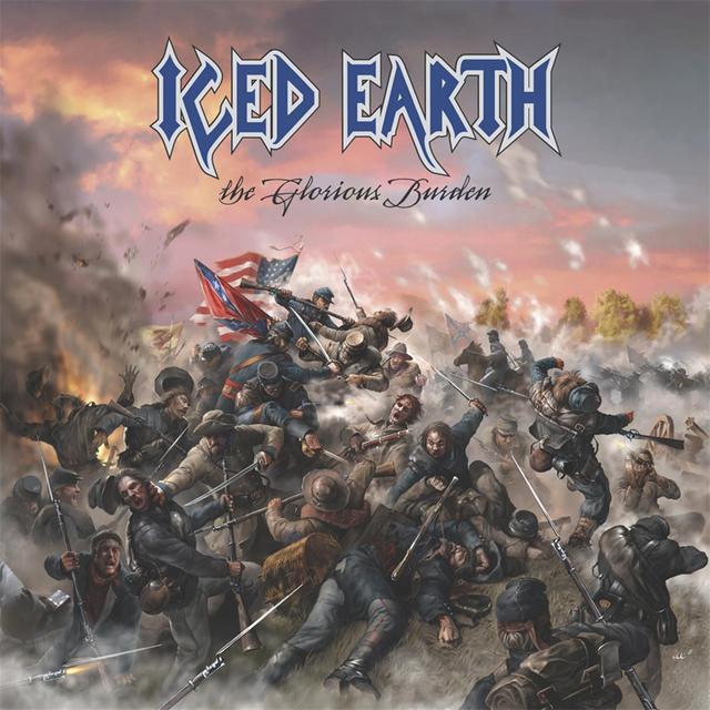 Album cover art for The Glorious Burden