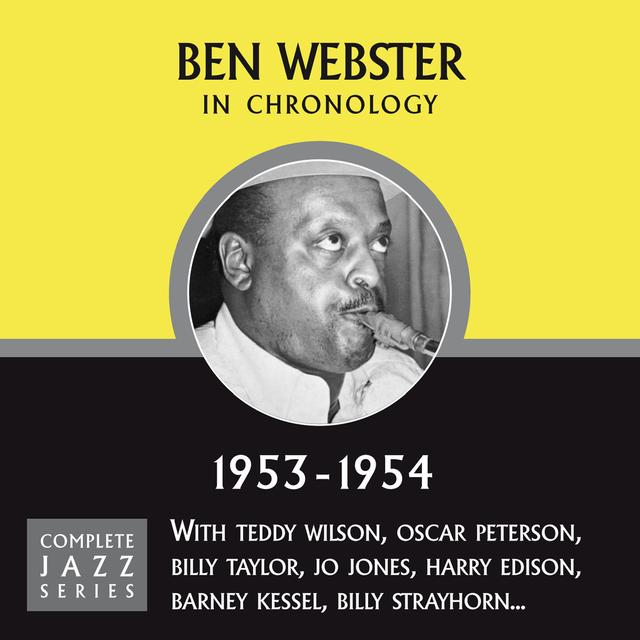 Album cover art for Complete Jazz Series 1953 - 1954