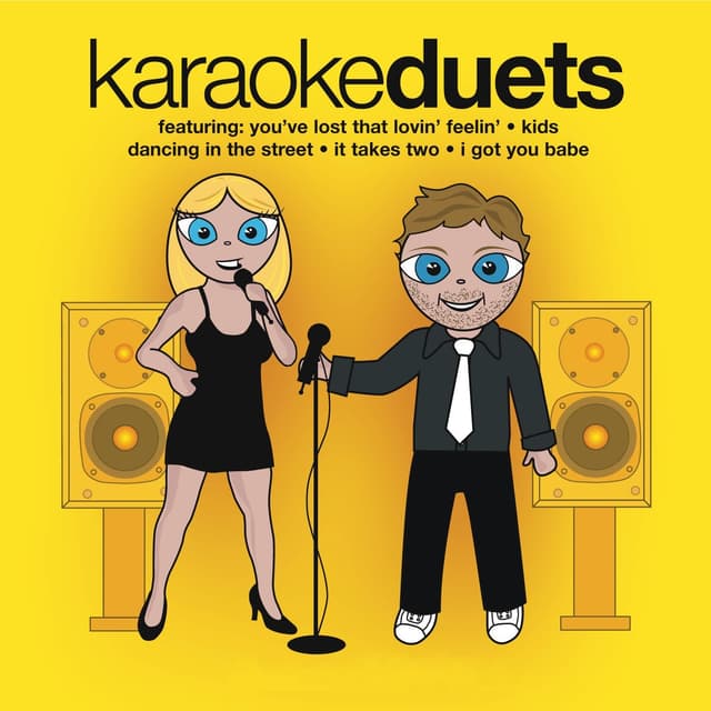 Album cover art for Karaoke Duets