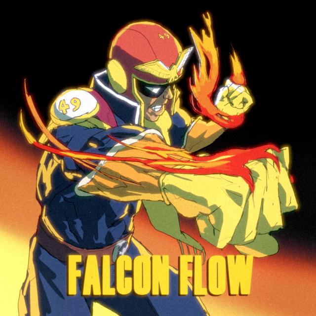 Album cover art for Falcon Flow