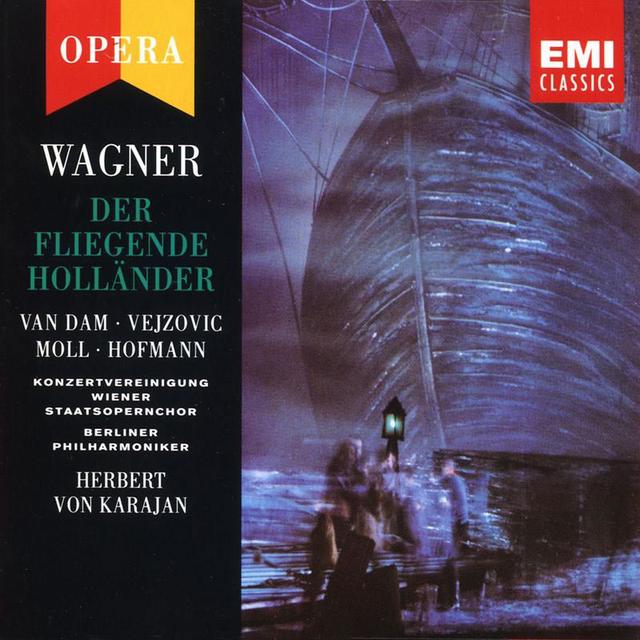 Album cover art for Wagner : Der Fliegende Hollander