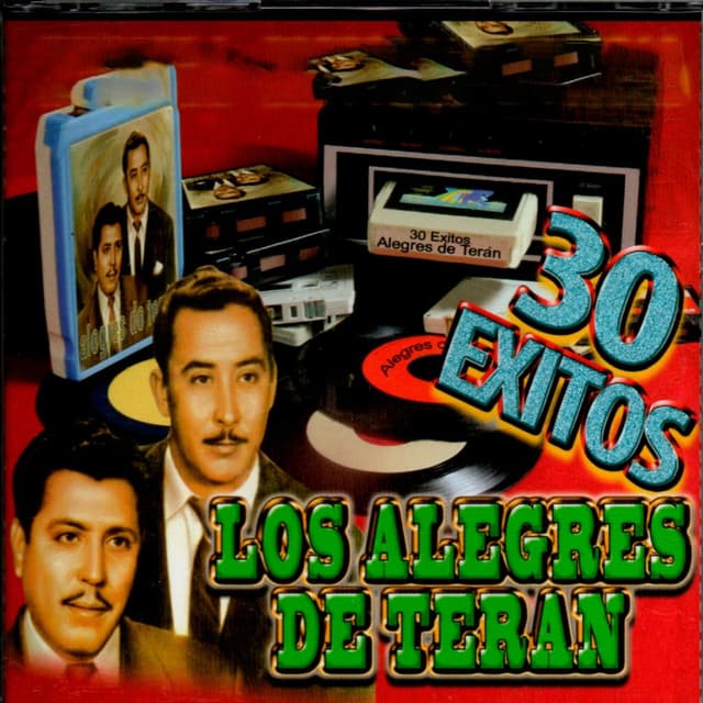 Album cover art for 30 Éxitos Los Alegres De Teran, CD 2