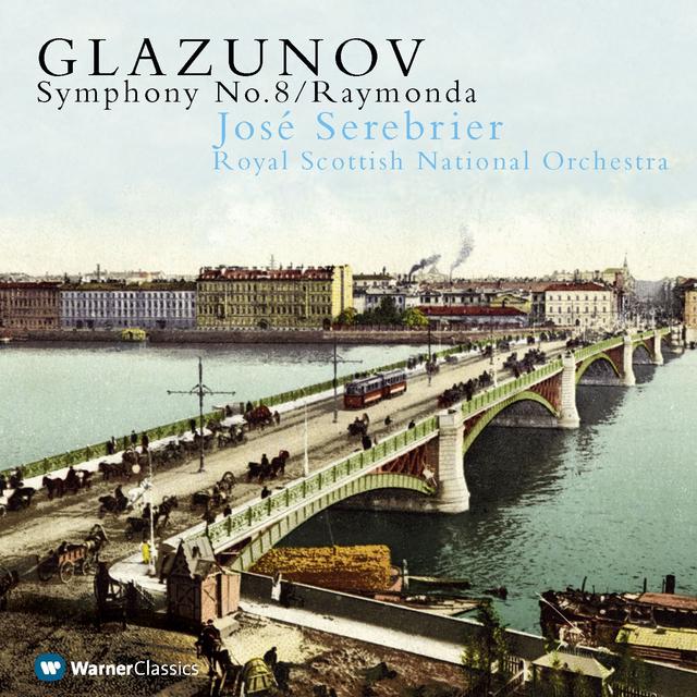 Album cover art for Glazunov: Symphony No.8 & Raymonda