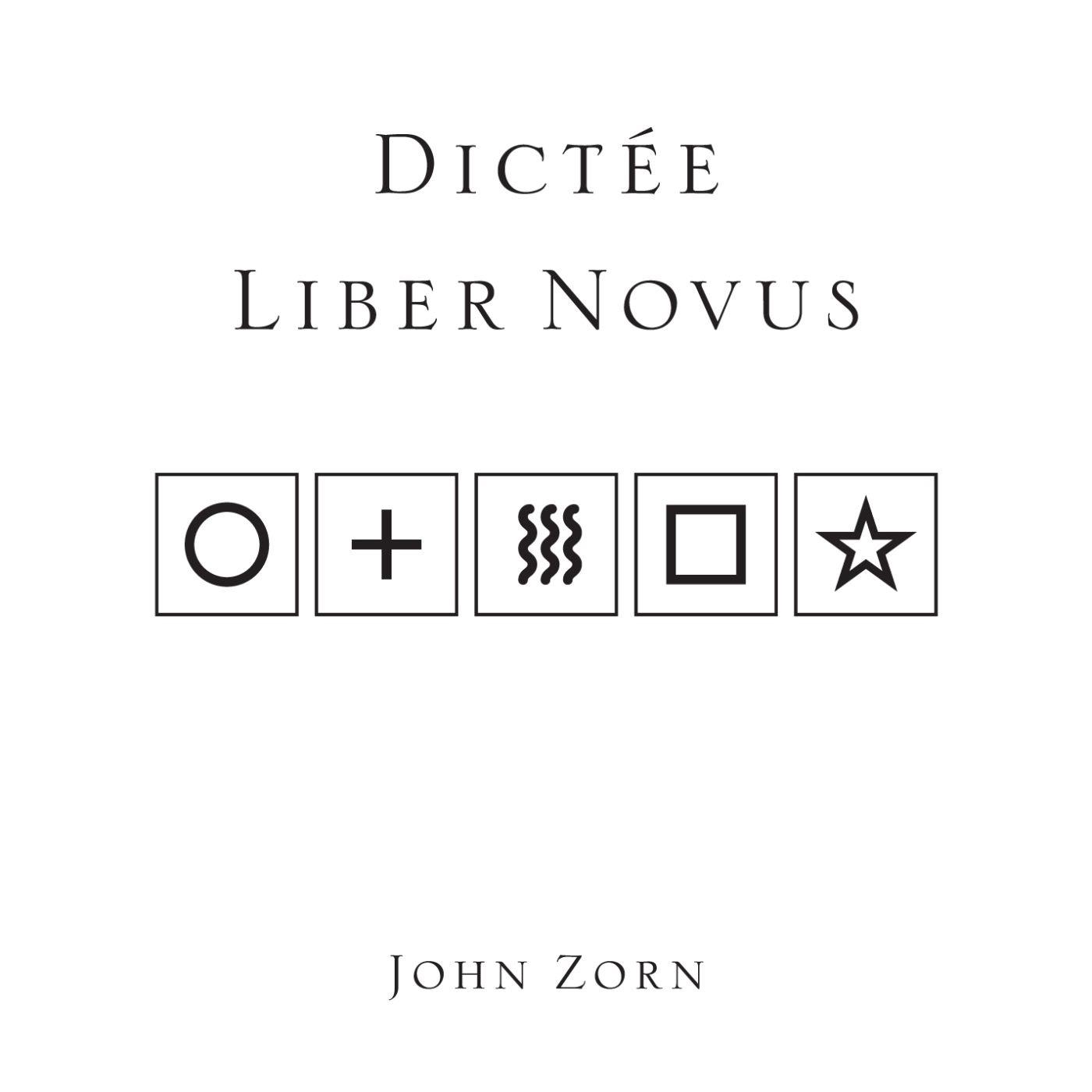 Dictée/ Liber Novus