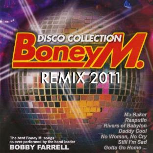 Album cover art for Boney M. Disco Collection